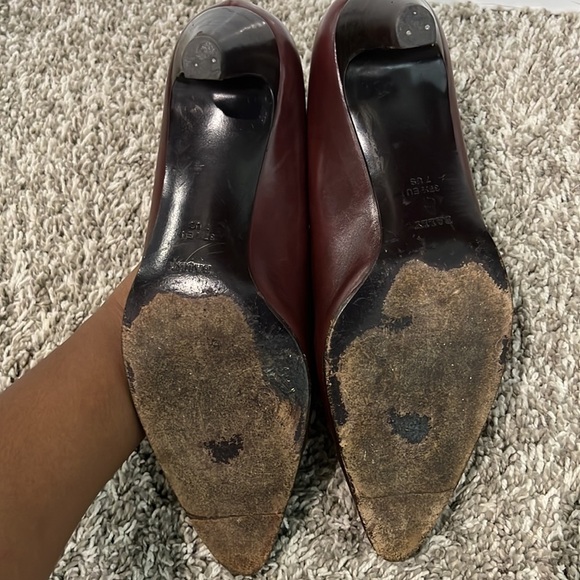 Bally Marni Brown Kitten Heels Made in Italy Sz. 7 - Picture 6 of 8